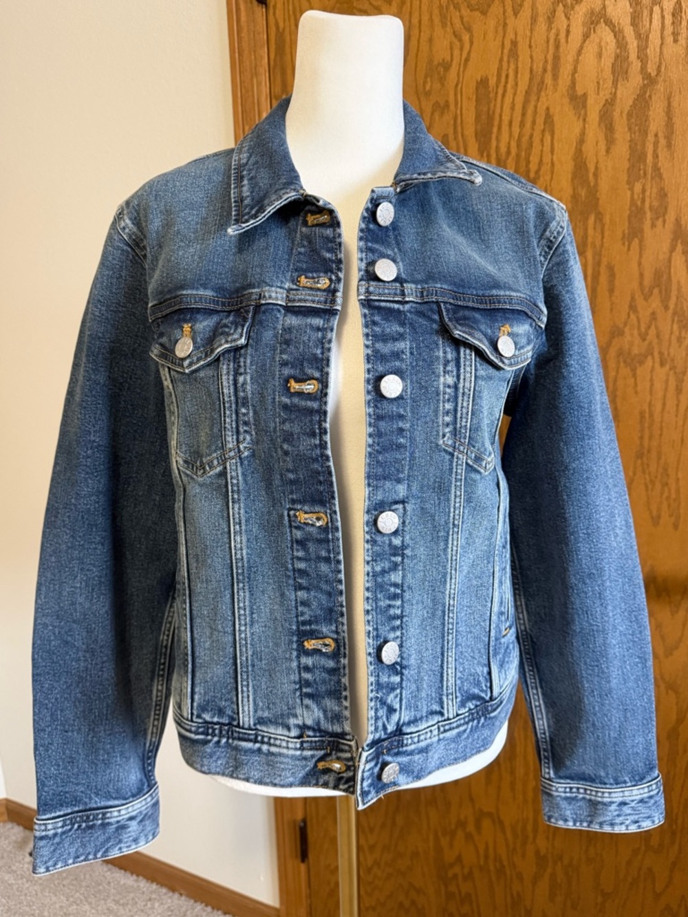 J. Crew Classic Women's Blue Denim Jacket